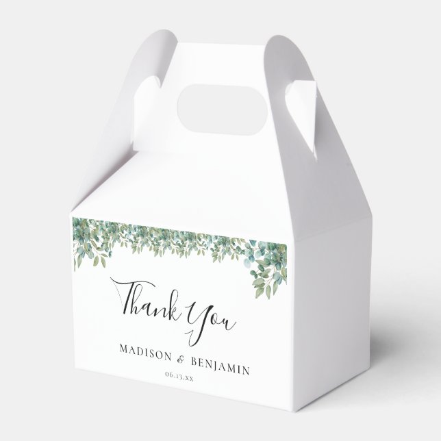 Ballotins eucalyptus greenery wedding (Verso)