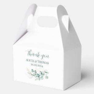 Ballotins Eucalyptus Sage Vert Blanc Botanique Mariage