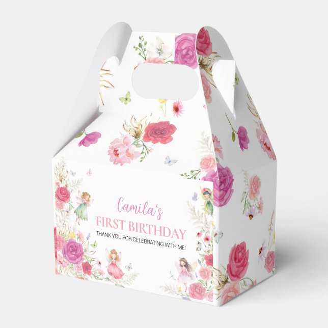 Ballotins Fairy Floral Premier Ballotin d'anniversaire (Verso)