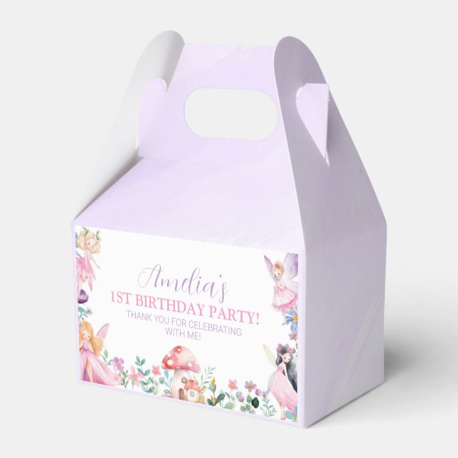 Ballotins Fairy Girl'Anniversaire Ballotin (Verso)