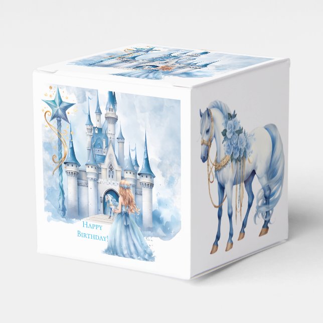 Ballotins Fairy Tale Princess Castle Girl Anniversaire (Verso)