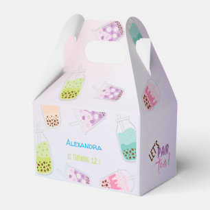 Ballotins Faisons l'anniversaire du thé bobba à thé