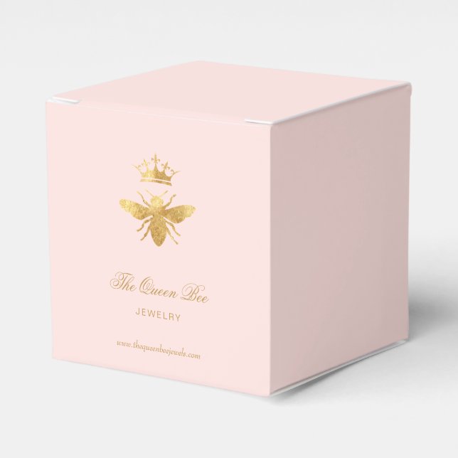 Ballotins faux feuille d'or reine abeille ballotin (Verso)