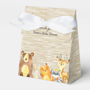 Ballotins Faveur de baby shower d'animaux de région boisée