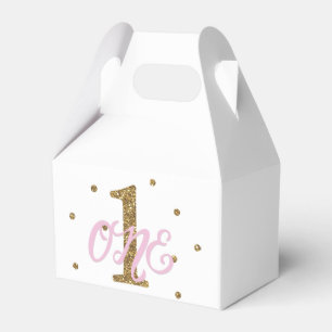Ballotins Faveur de fête d'anniversaire pour filles Rose & O