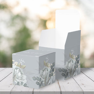 Ballotins Faveur de mariage élégante à calligraphie florale 