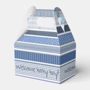 Ballotins Favoris / boîte cadeau - Bienvenue bébé garçon!