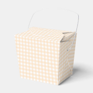 Ballotins Faye et Lauren Peach Gingham