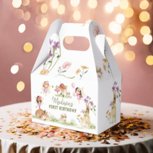 Ballotins Fée Anniversaire 1er Enchanted Forest Girl Floral