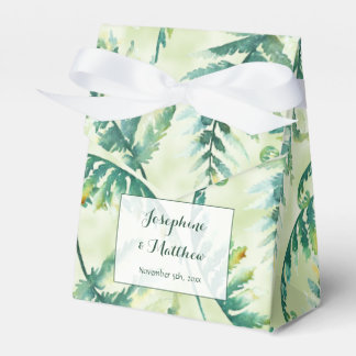 Ballotins Fern Vert Mariage Faveur Boîtes