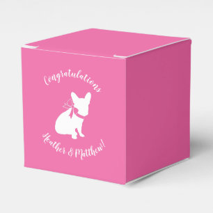 Ballotins Fête à thème Bulldog en France - rose Baby shower