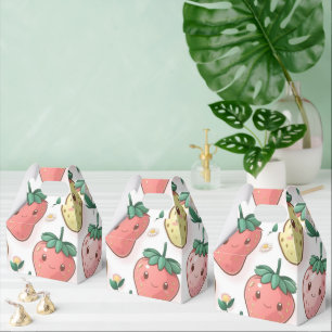 Ballotins Fête d'anniversaire aux fraises mignonnes