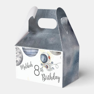 Ballotins Fête d'anniversaire dans l'espace aquarelle pour g