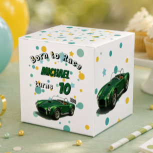 Ballotins Fête d'anniversaire de 10 ans voiture de course ve