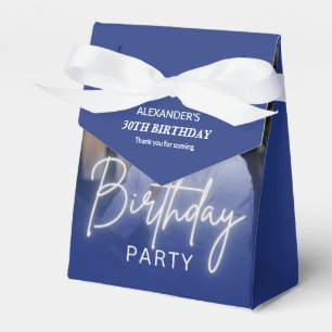 Ballotins Fête d'anniversaire de 30 ans avec photo à dégradé