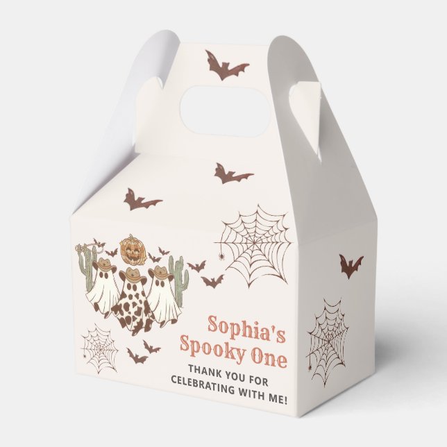 Ballotins Fête d'anniversaire de Halloween Occidentale Cactu (Verso)