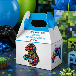 Ballotins Fête d'anniversaire de jeu vidéo dinosaure