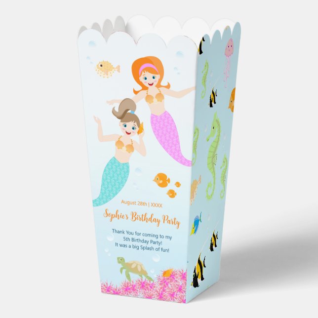 Ballotins Fête d'anniversaire de la Sirène et de ses amis (Recto)