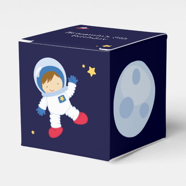 Ballotins Fête d'anniversaire de l'espace astronaute personn (Verso)