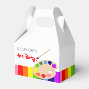Ballotins Fête d'anniversaire de peinture de palette