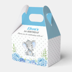 Ballotins Fête d'anniversaire d'éléphant de garçon premi