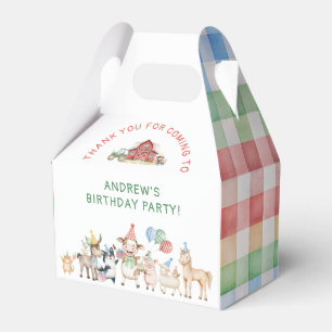 Ballotins Fête d'anniversaire des animaux de ferme