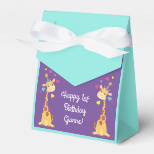 Ballotins Fête d'anniversaire des enfants girafe Mignonne