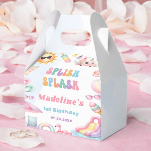 Ballotins Fête d'anniversaire Editable Summer Splish Splash