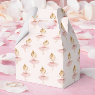 Ballotins Fête d'anniversaire élégante de ballerine rose pou