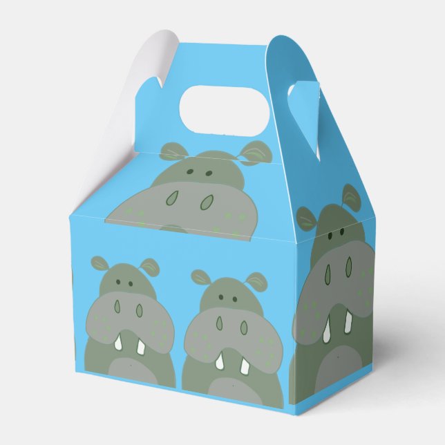 Ballotins fête d'anniversaire hippo (Verso)