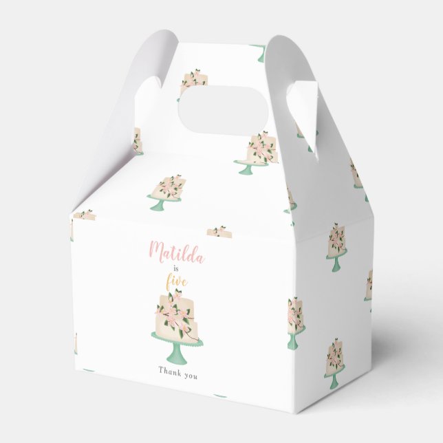 Ballotins fête d'anniversaire modifiable (Verso)