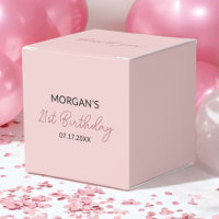 Fête d'anniversaire Rougeur Rose Merci Nom