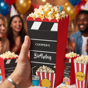 Ballotins Fête d'anniversaire soirée cinéma pour garçons