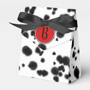 Ballotins Fête d'anniversaire Taches de dalmatien Noir Blanc