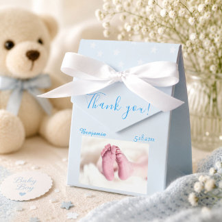 Ballotins Fête de Baby shower Photo Bleu