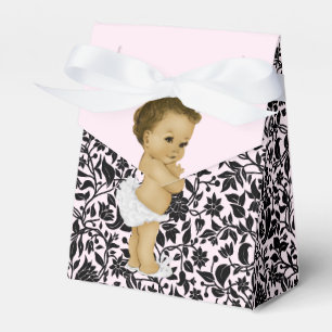 Ballotins Fête de bébé fille afro-américaine Princesse Rose