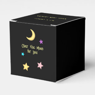 Ballotins Fête de bébé personnalisée sur la lune étoile plan
