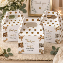 Fête de bébé Safari Neutre en Genre