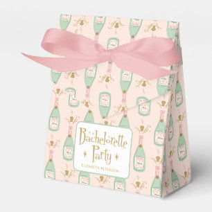 Ballotins Fête de Fiançailles Rose Champagne Étincelle