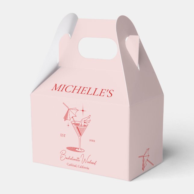 Ballotins Fête de Filles Rétro Cocktail Enterrement de Vie d (Verso)