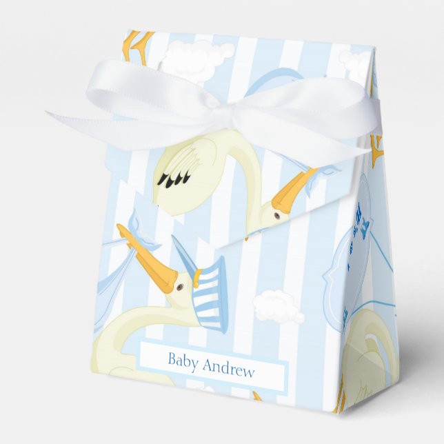 Ballotins Fête de la douche pour bébé garçon (Verso)