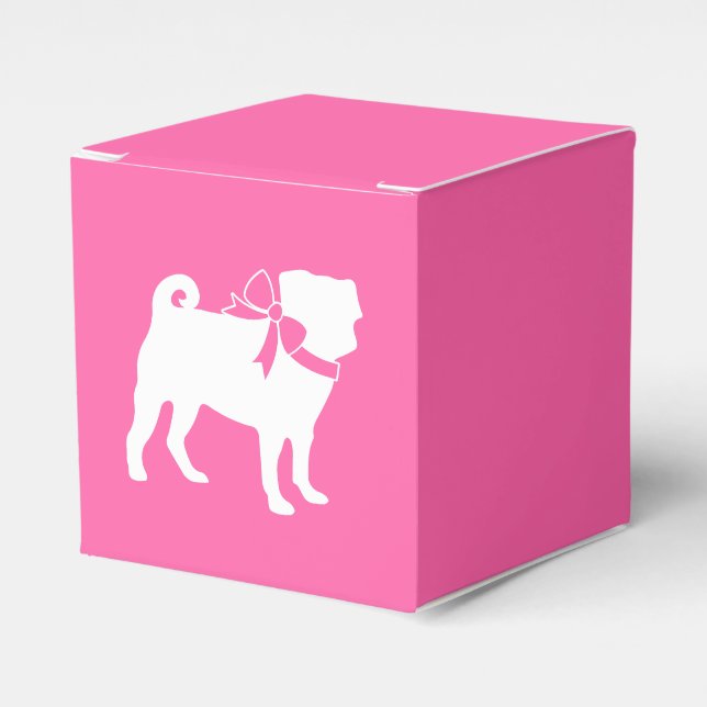 Ballotins Fête de la fête du chien Carlin rose (Verso)