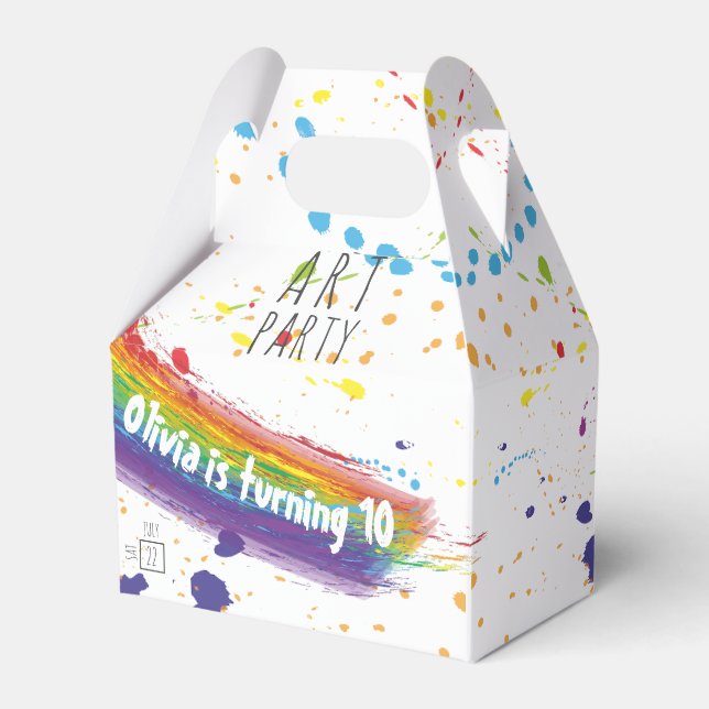 Ballotins Fête de l'Art de couleur (Verso)