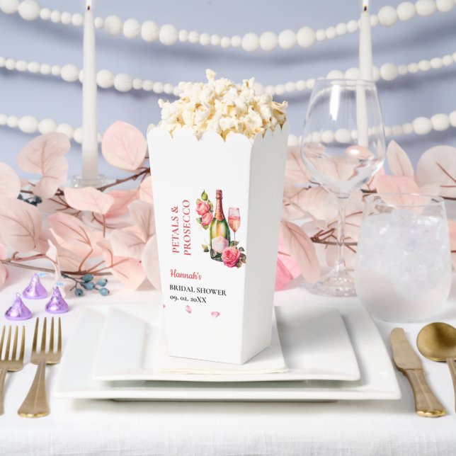 Ballotins Fête de mariage avec pétales et prosecco (Mariage)