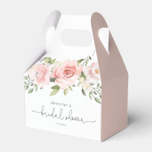 Ballotins Fête de mariage florale rose blush