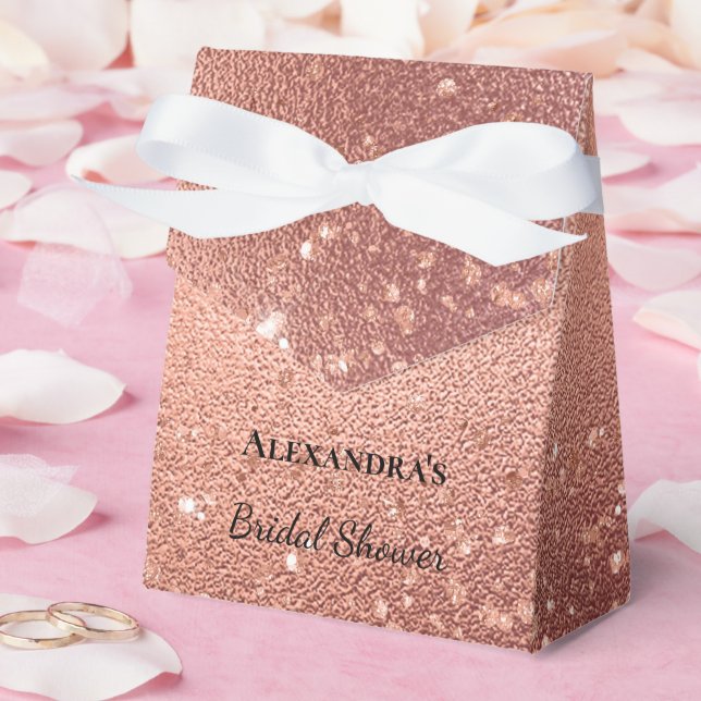 Ballotins Fête de mariage Rose Gold Glitz Glitter (Mariage)
