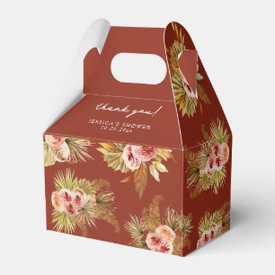 Ballotins Fête de mariage tropical floral vintage