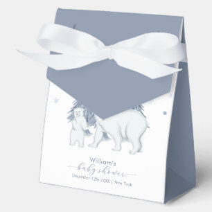 Ballotins Fête de naissance de bébé ours polaire Bois hivern