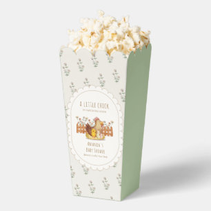 Ballotins Fête de naissance Popcorn Cottagecore Poulet Flora