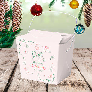 Ballotins Fête de Noël française fantaisie à la main